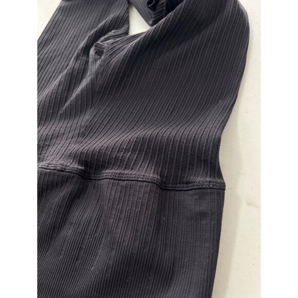 Avocado Ribbed High Waist Leggings Womens XS Pull On Yoga Athleisure Workout - Picture 5 of 6